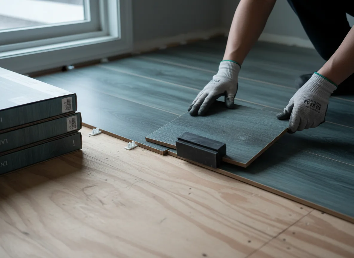 Luxury Vinyl Plank Installation company in Lenzburg, IL